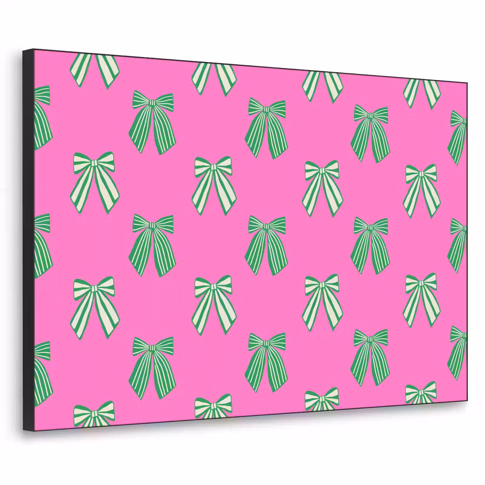 Art Frame - Schleifen – Weihnachten – Neon – Rosa – Grün — 1