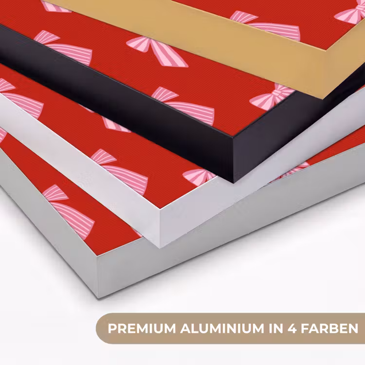 Art Frame - Schleifen – Weihnachten – Rot – Rosa — 5