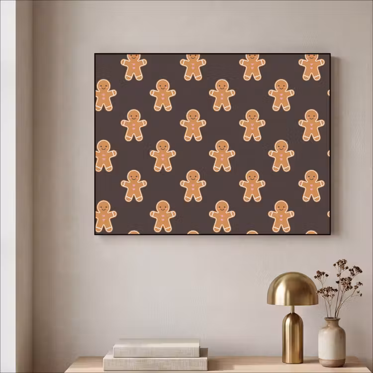 Art Frame - Lebkuchen – Braun – Weihnachten — 4