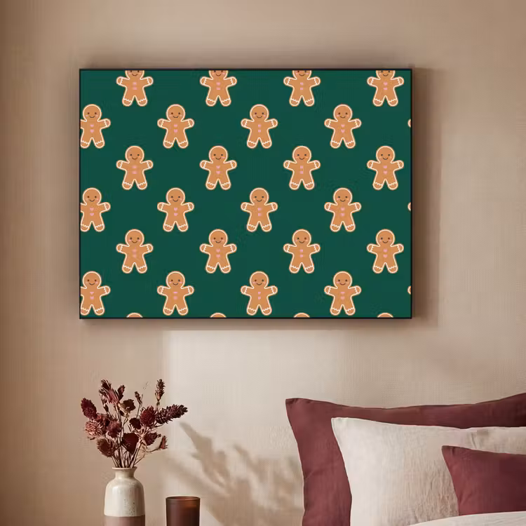 Art Frame - Lebkuchen – Weihnachten – Grün — 2