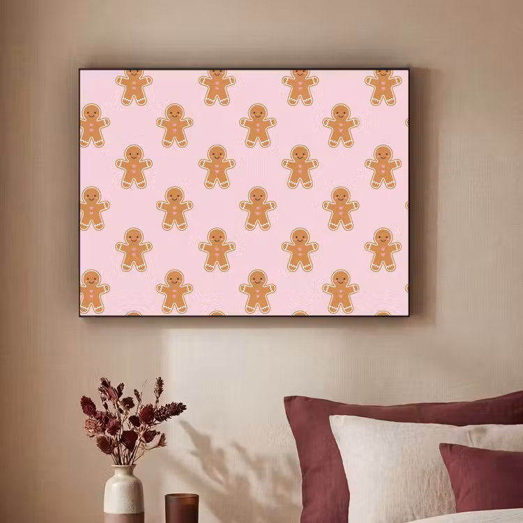 Art Frame - Lebkuchen – Weihnachten – Rosa — 2