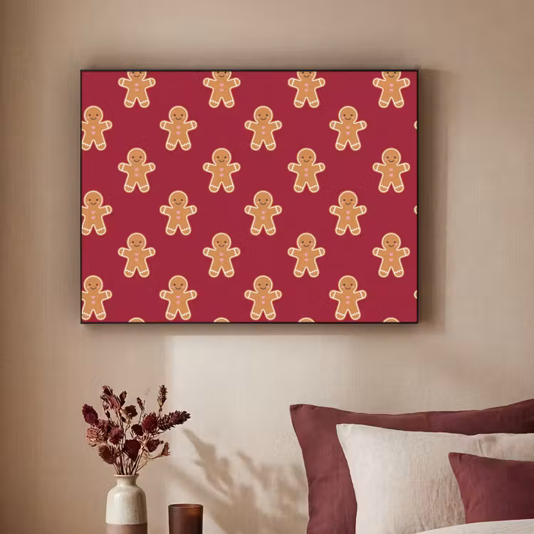 Art Frame - Lebkuchen – Weihnachten – Rot — 2