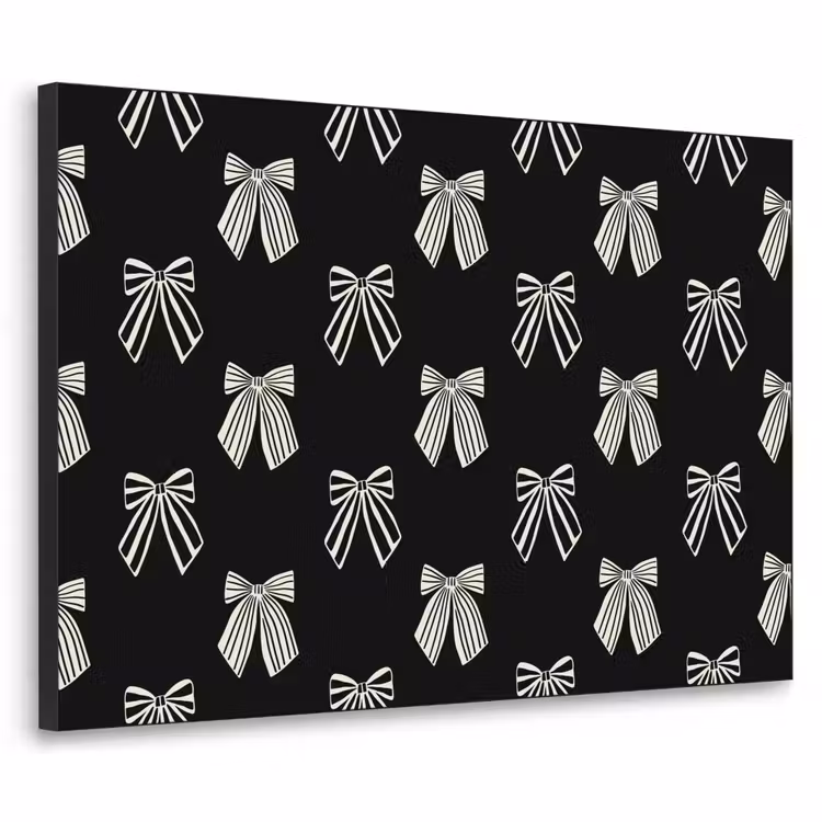 Art Frame - Schleifen – Weihnachten – Creme – Schwarz — 1
