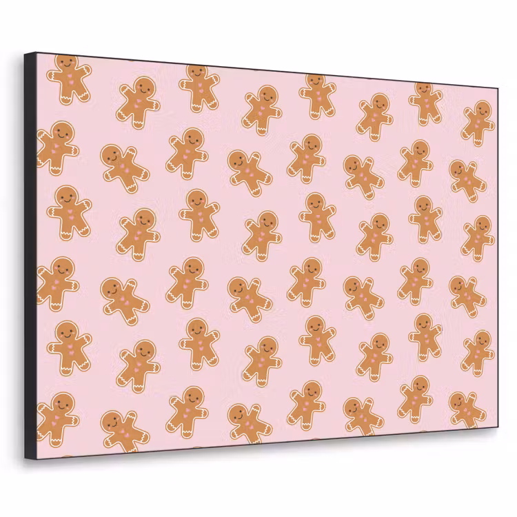 Art Frame - Lebkuchen – Braun – Rosa – Weihnachten — 1