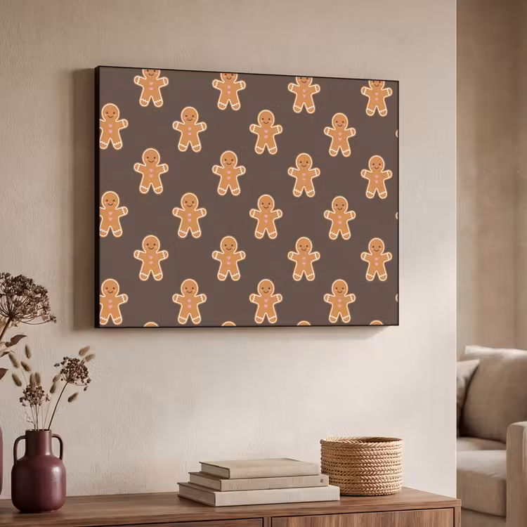 Art Frame - Lebkuchen – Weihnachten – Braun — 3