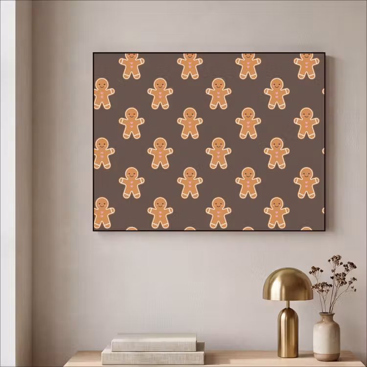 Art Frame - Lebkuchen – Weihnachten – Braun — 4