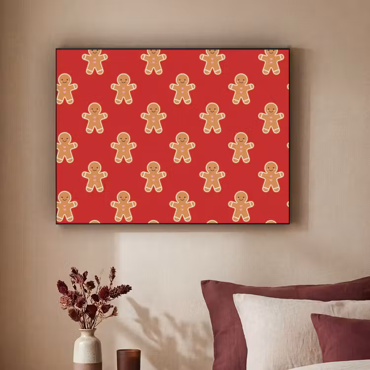 Art Frame - Lebkuchen – Weihnachten – Rot — 2