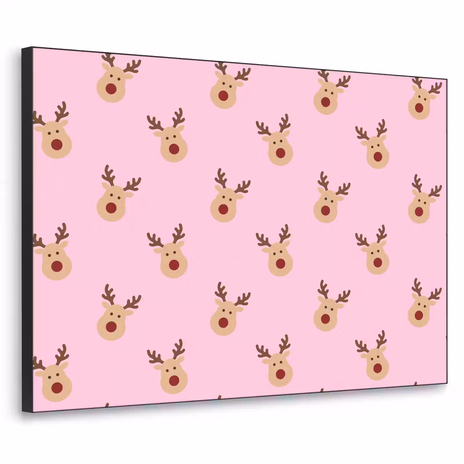 Art Frame - Rentiere – Weihnachten – Rosa — 1