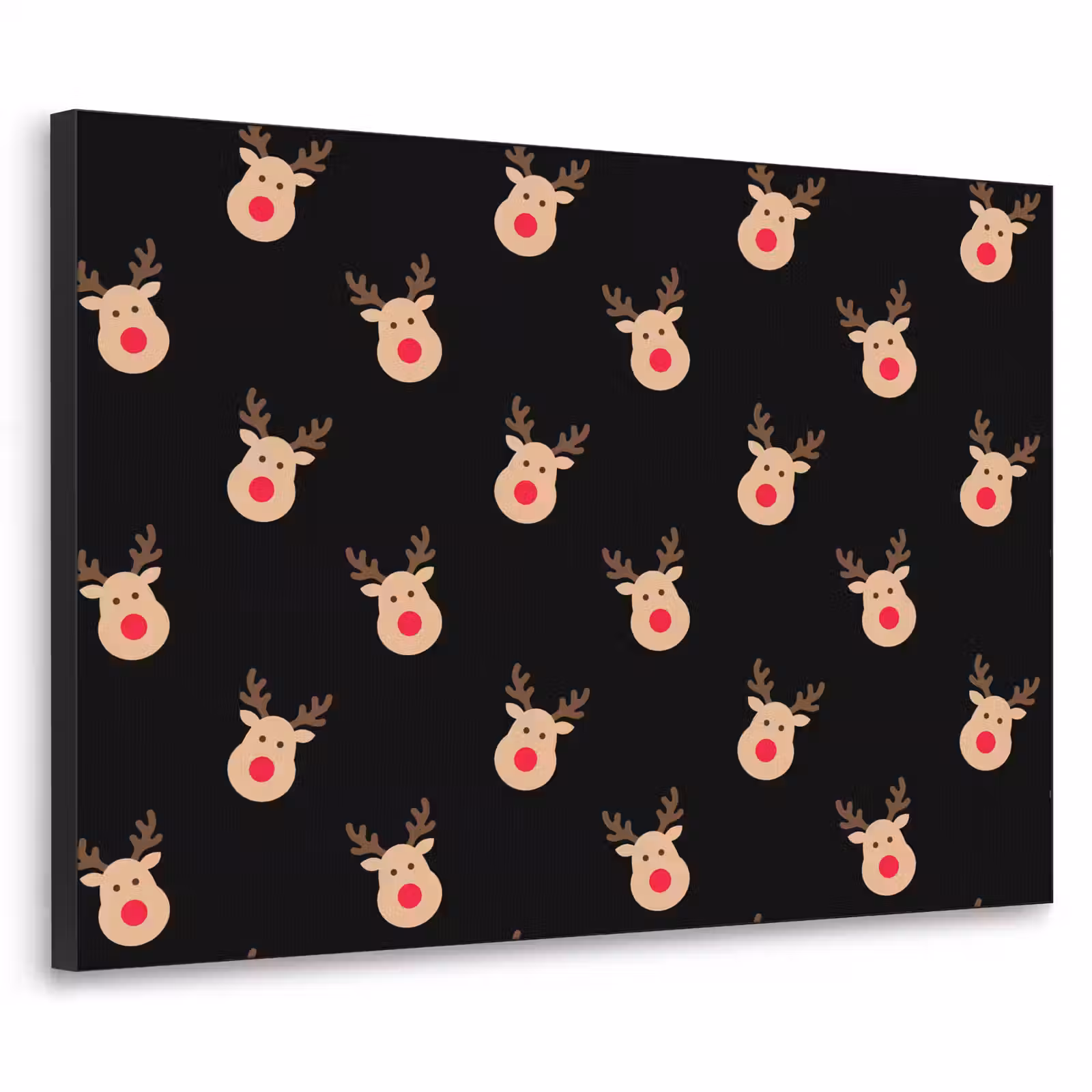 Art Frame - Rentiere – Weihnachten – Schwarz — 1
