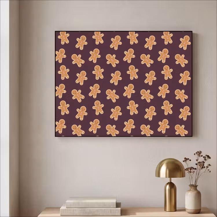 Art Frame - Burgudy – Pfefferkuchen – Weihnachten — 4