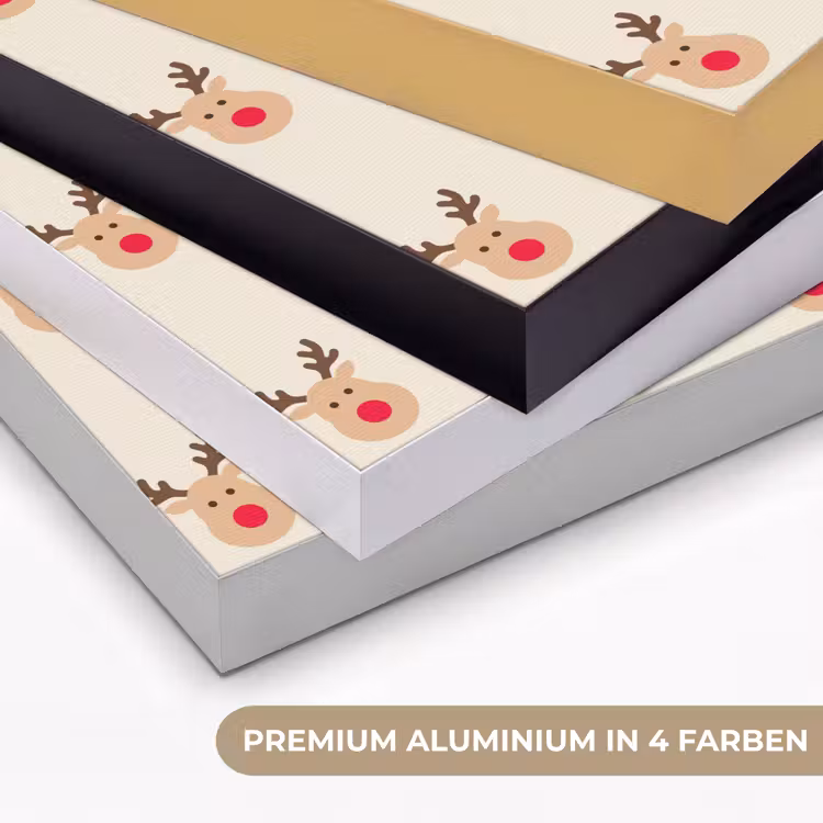 Art Frame - Rentiere – Weihnachten – Creme — 5