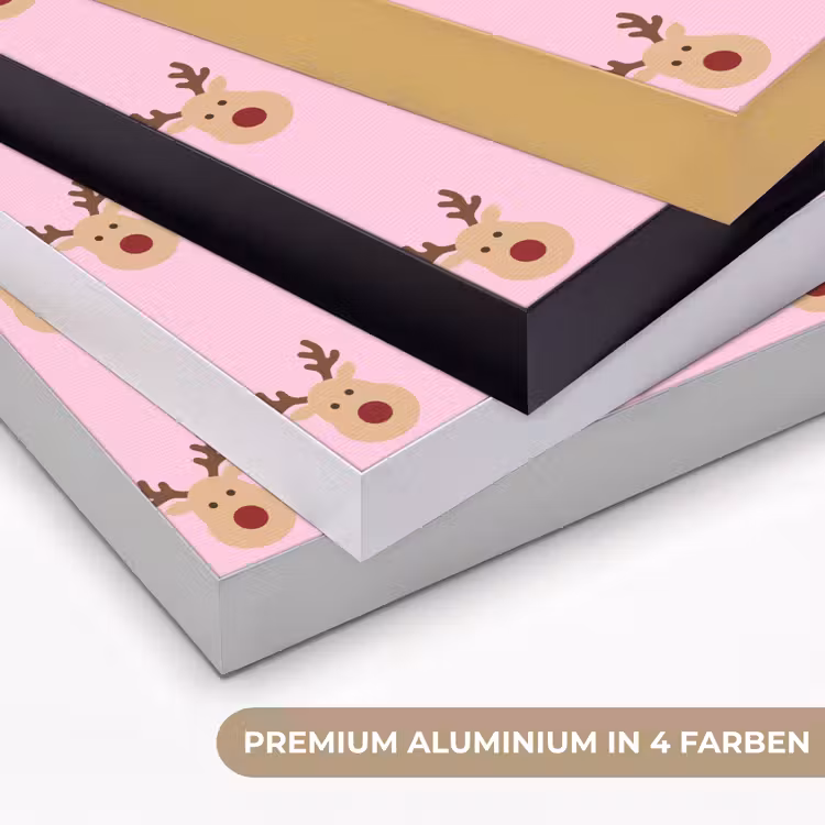 Art Frame - Rentiere – Weihnachten – Rosa — 5