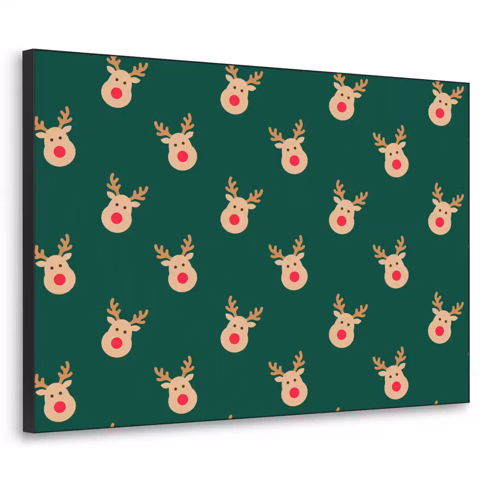 Art Frame - Rentiere – Weihnachten – Grün — 1