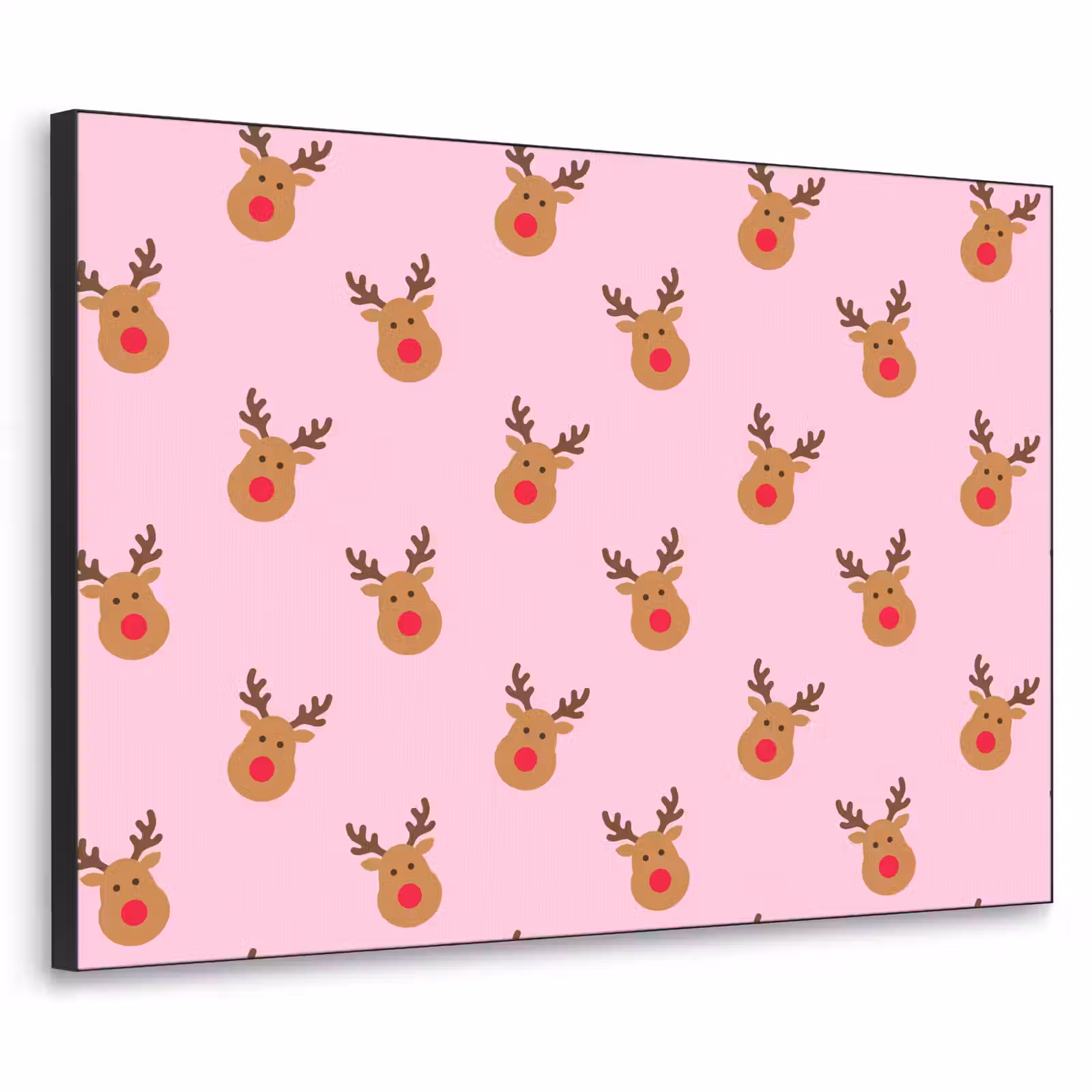 Art Frame - Rentiere – Weihnachten – Rosa – Rot — 1