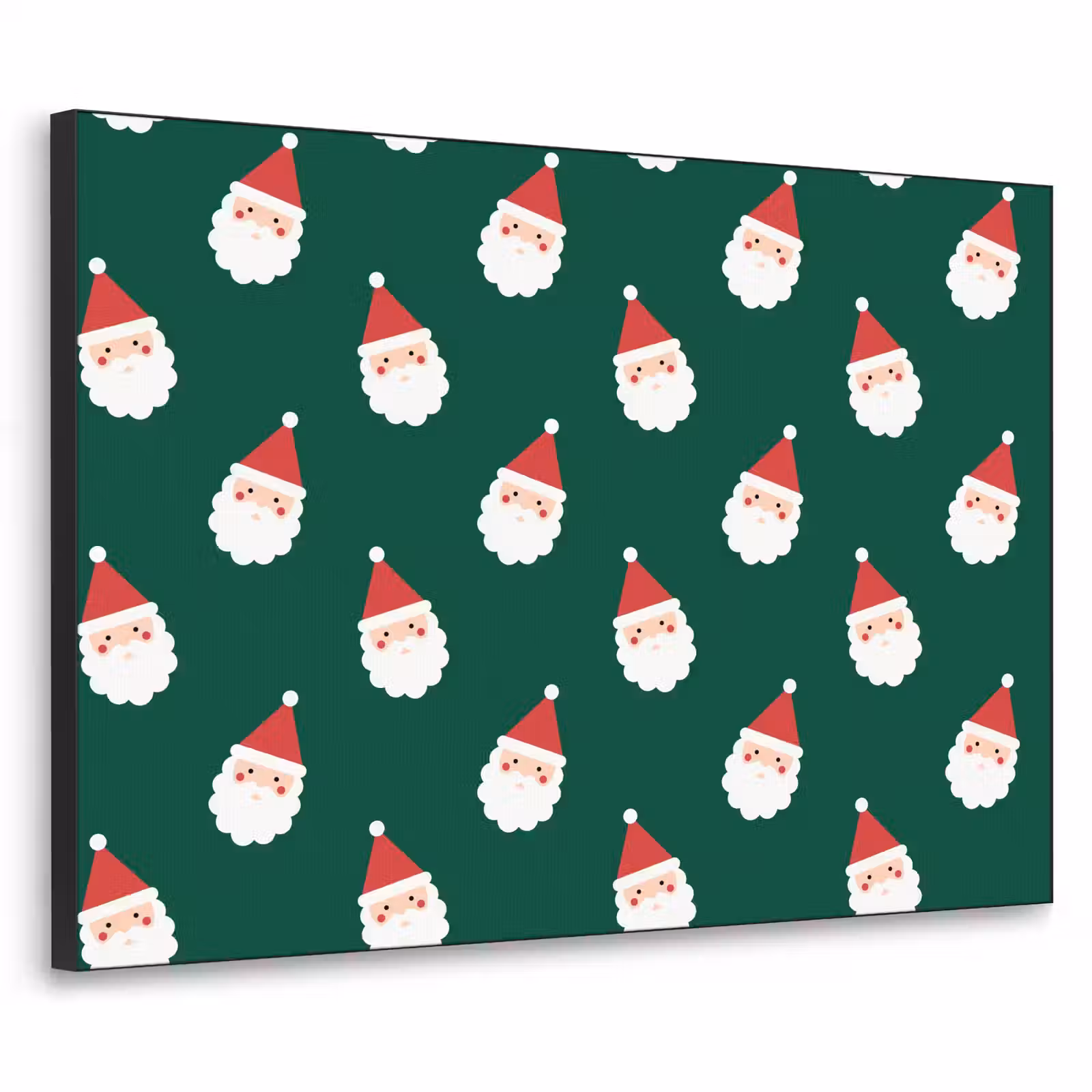 Art Frame - Weihnachtsmann – Weihnachten – Grün — 1