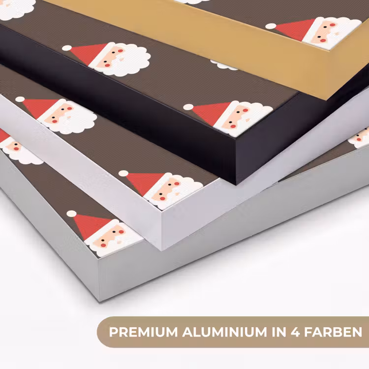 Art Frame - Weihnachtsmann – Weihnachten – Braun — 5