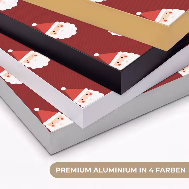 Art Frame - Weihnachtsmann – Weihnachten – Rot — 5