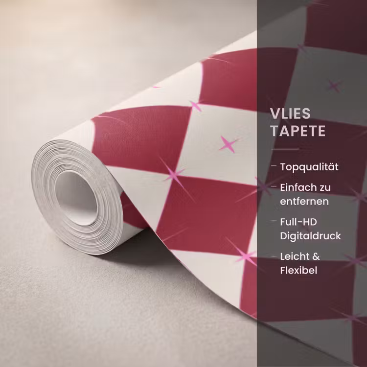 Tapete - Stern – Rosa – Rot – Weihnachten — 3