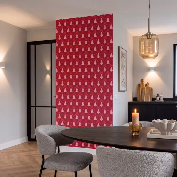 Tapete - Schleife – Rot – Rosa – Weihnachten — 5