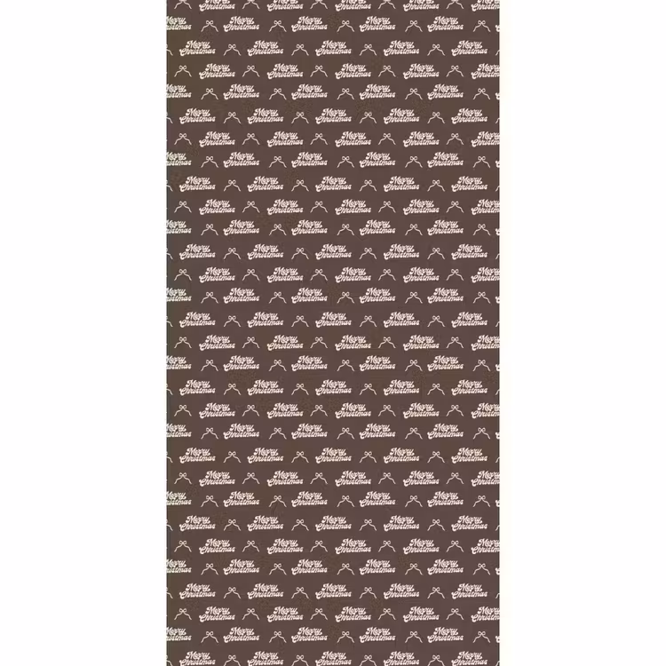 Tapete - Text – Creme – Braun – Schleife — 2