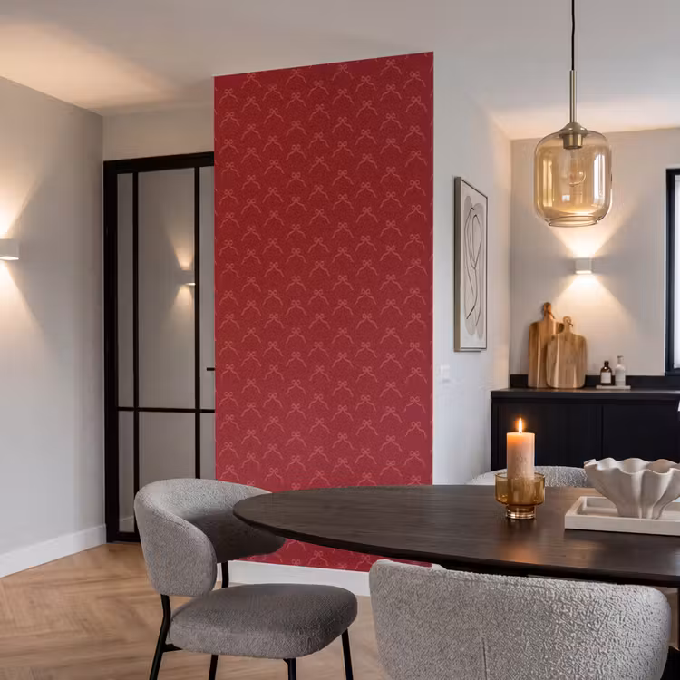 Tapete - Schleife – Rosa – Rot – Weihnachten — 5