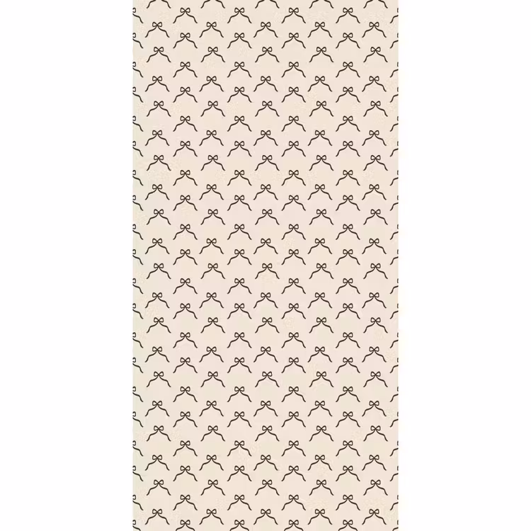 Tapete - Schleife – Weihnachten – Schwarz – Cremefarben — 2