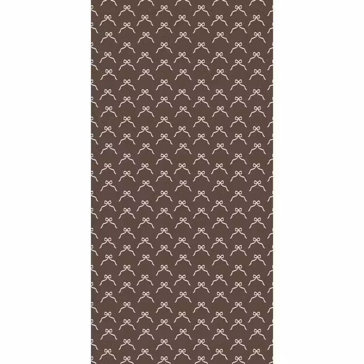 Tapete - Weihnachten – Schleife – Braun — 2
