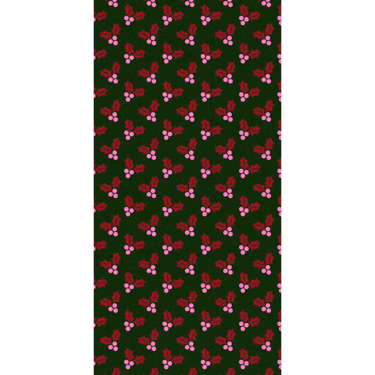 Tapete - Neon – Stechpalme – Weihnachten — 2