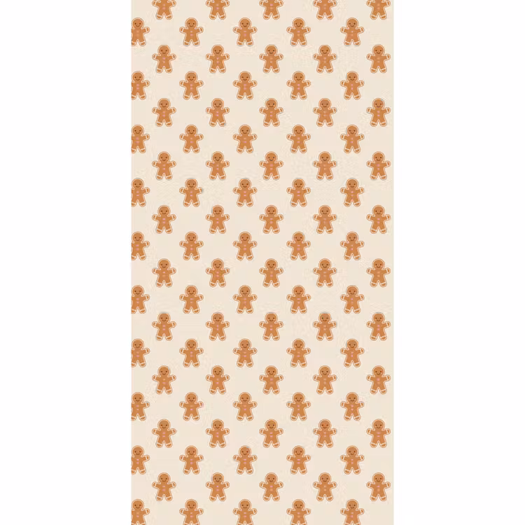 Tapete - Lebkuchen – Weihnachten – Creme — 2