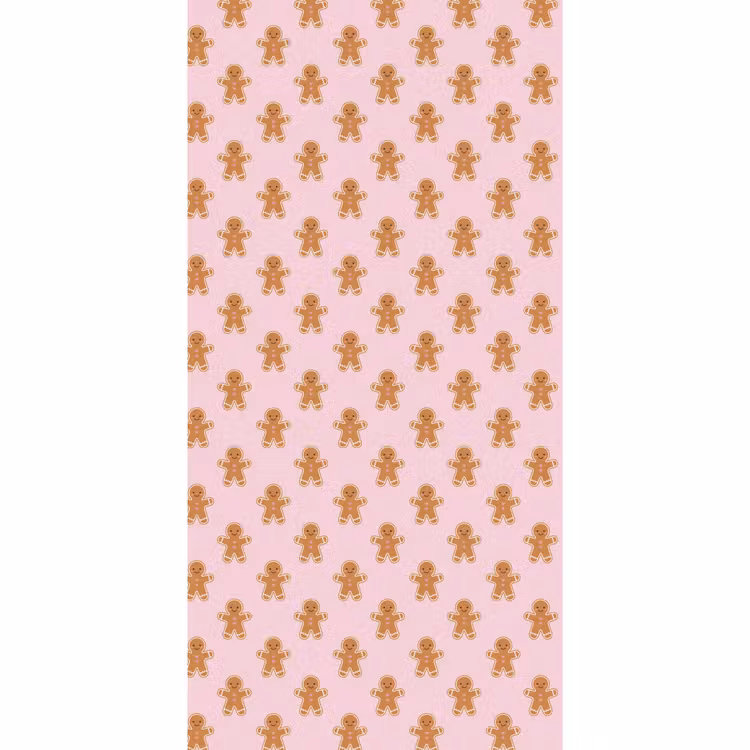 Tapete - Lebkuchen – Weihnachten – Rosa — 2