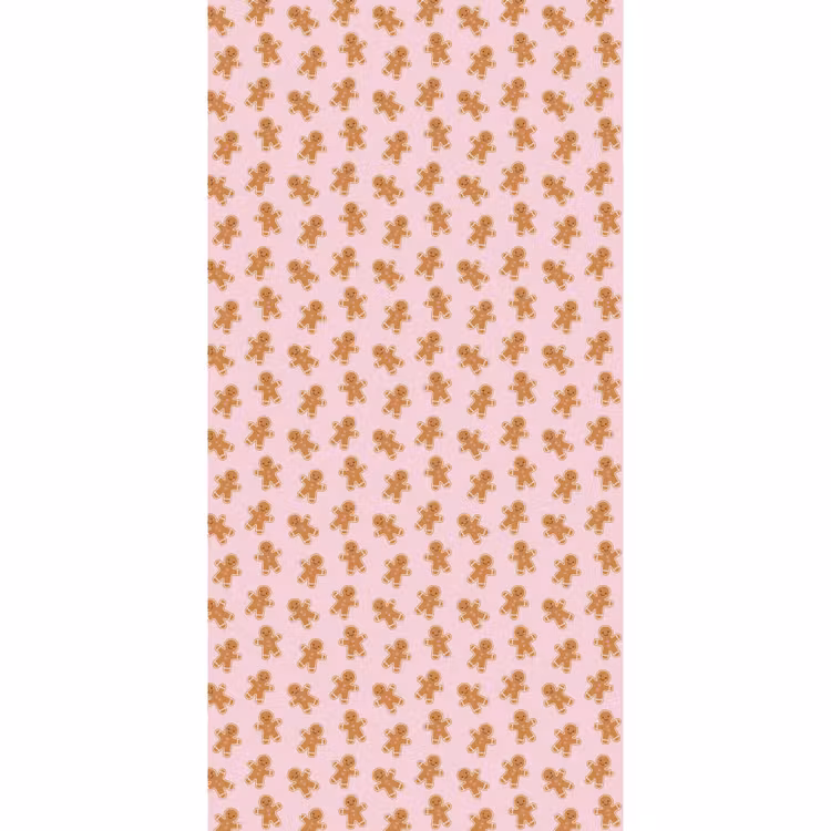 Tapete - Lebkuchen – Braun – Rosa – Weihnachten — 2