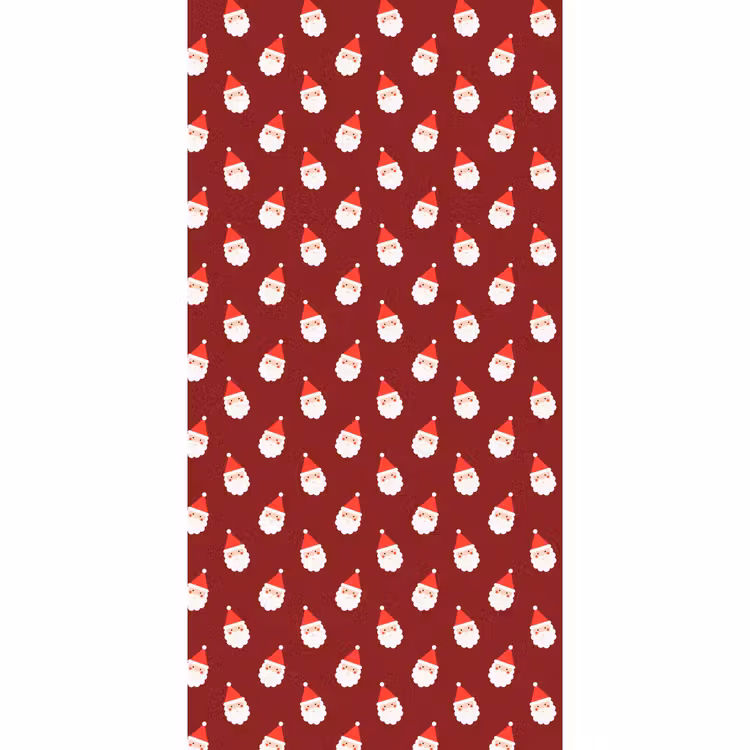 Tapete - Weihnachten – Weihnachtsmann – Rot — 2