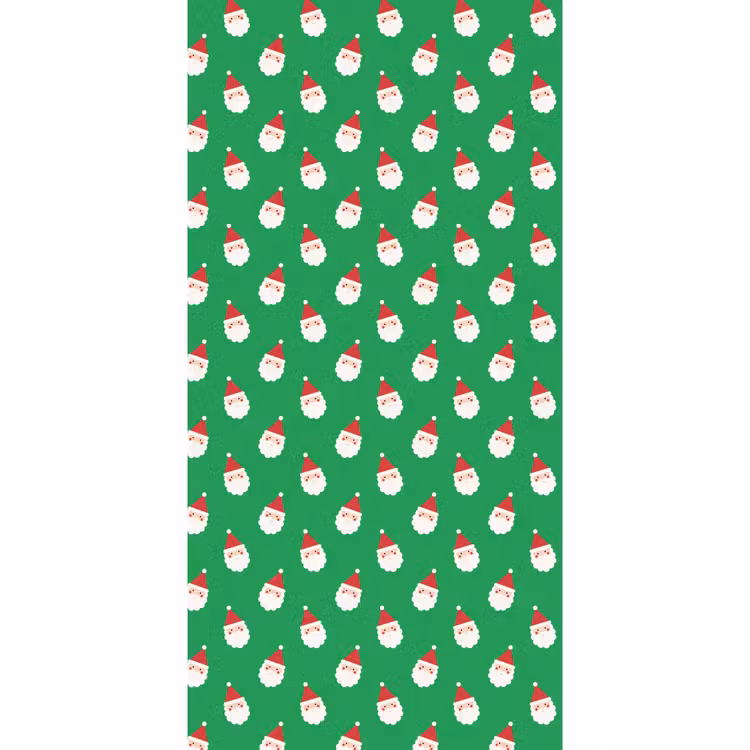 Tapete - Weihnachtsmann – Weihnachten – Neon – Grün — 2