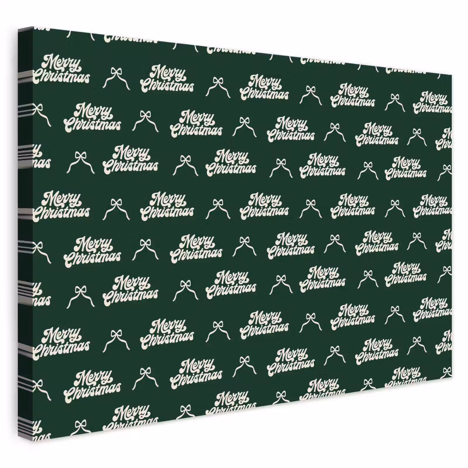 Outdoor Leinwand - Text – Grün – Weiß – Text — 1