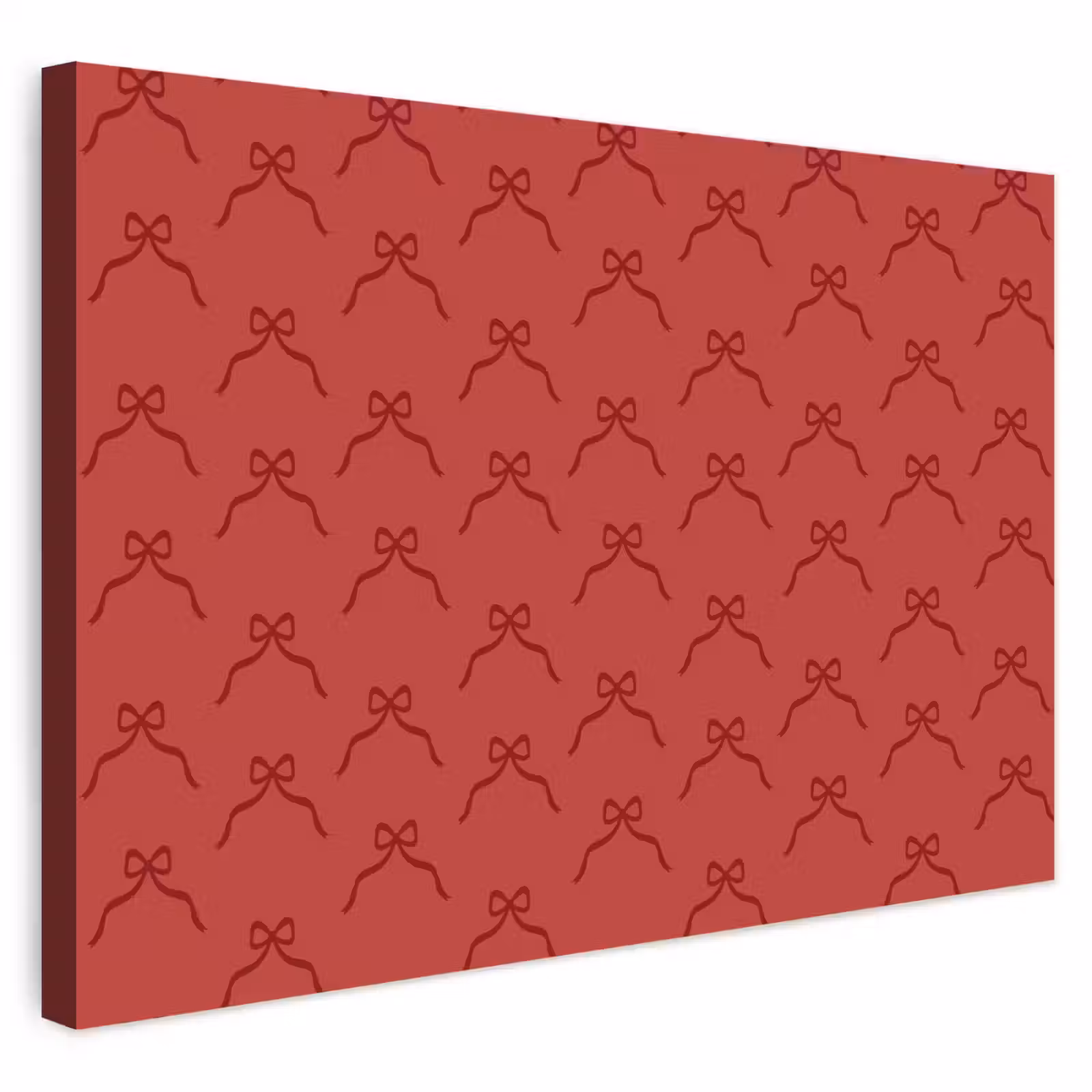 Outdoor Leinwand - Schleife – Rot – Weihnachten — 1