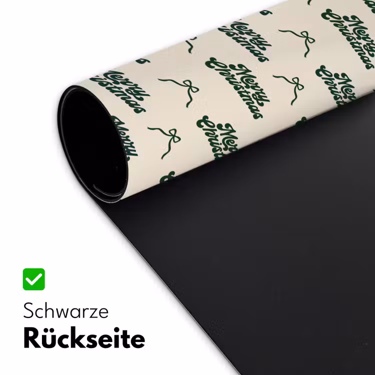 Schreibtischunterlage - Text – Grün – Schleife — 2