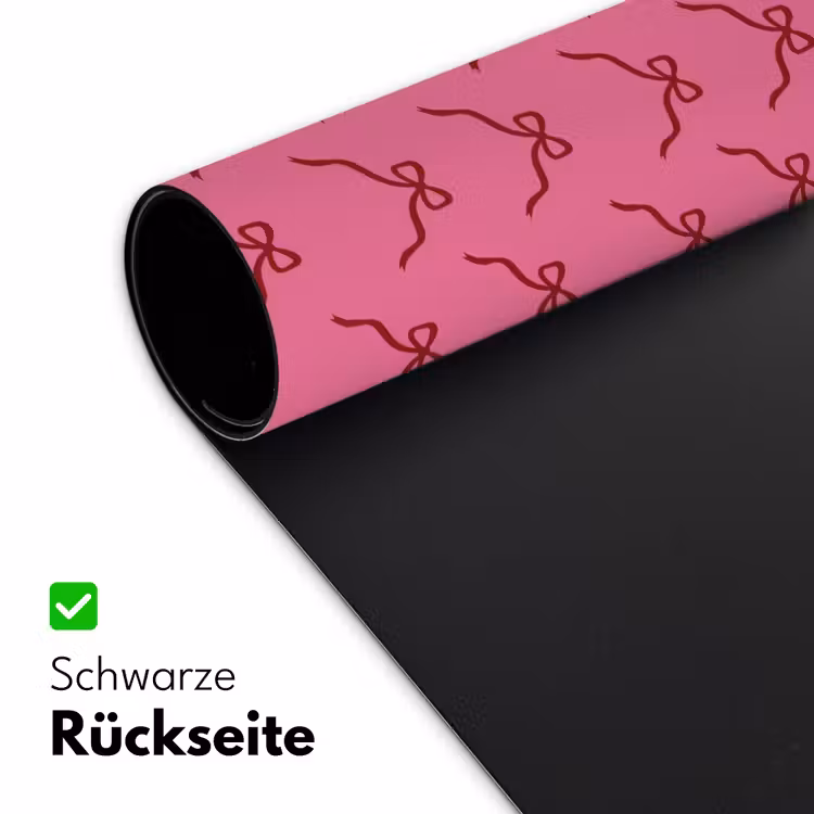 Schreibtischunterlage - Schleife – Rot – Rosa – Weihnachten — 2