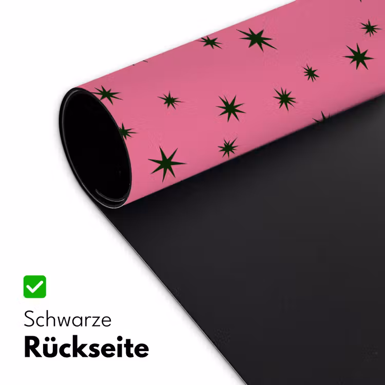 Schreibtischunterlage - Stern – Grün – Rosa – Weihnachten — 2