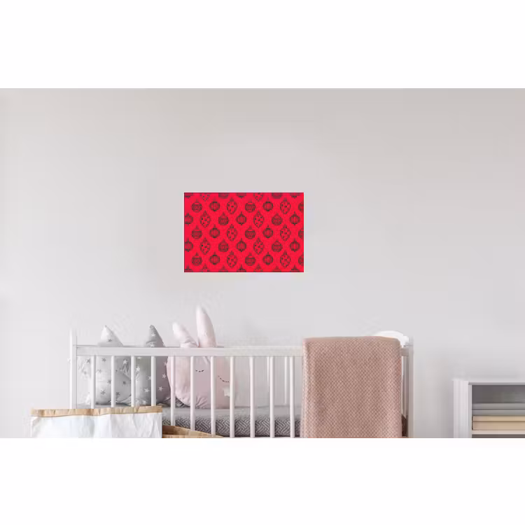 Wandtattoo – Weihnachtskugel – Grün – Rot — 5