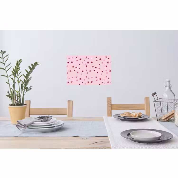 Wandtattoo – Stern – Rosa – Rot — 4