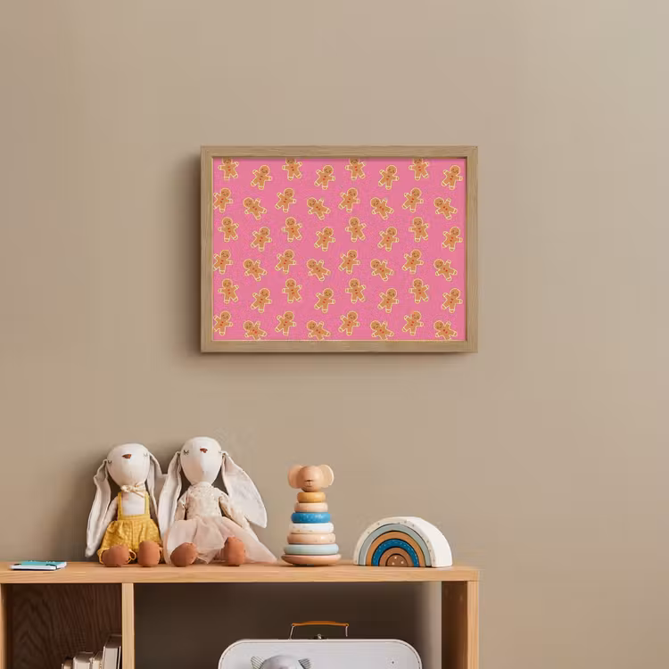 Nachtlicht Kinder - Lebkuchen – Rosa – Braun – Weihnachten — 3