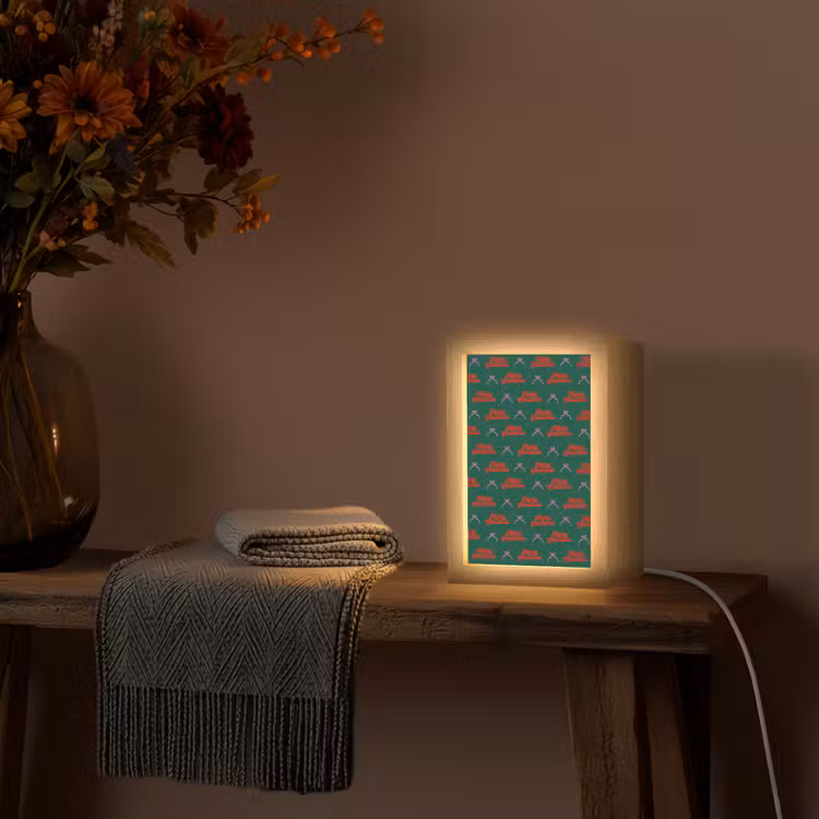 Personalisierte Lightbox - Text – Rosa – Rot – Grün – Schleife — 3