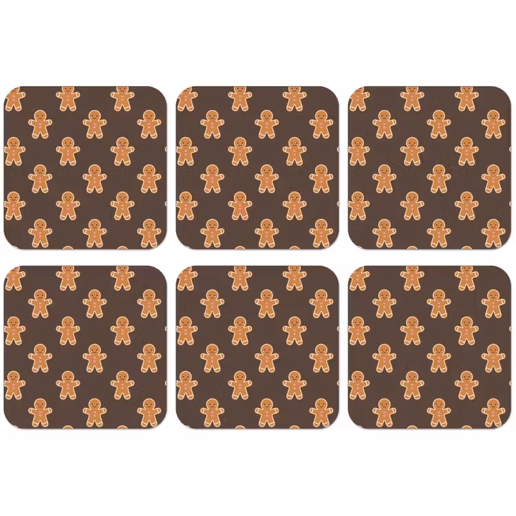 Untersetzer - Lebkuchen – Weihnachten – Braun — 1