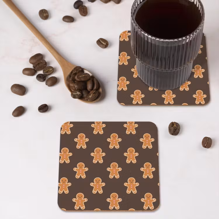 Untersetzer - Lebkuchen – Weihnachten – Braun — 4