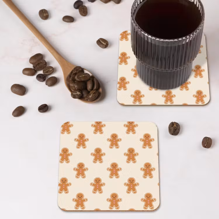 Untersetzer - Lebkuchen – Weihnachten – Creme — 4