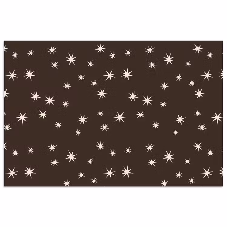 Poster - Braun – Stern – Weihnachten — 1