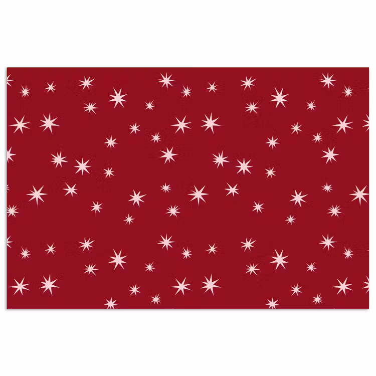 Poster - Rot – Weiß – Weihnachten – Stern — 1