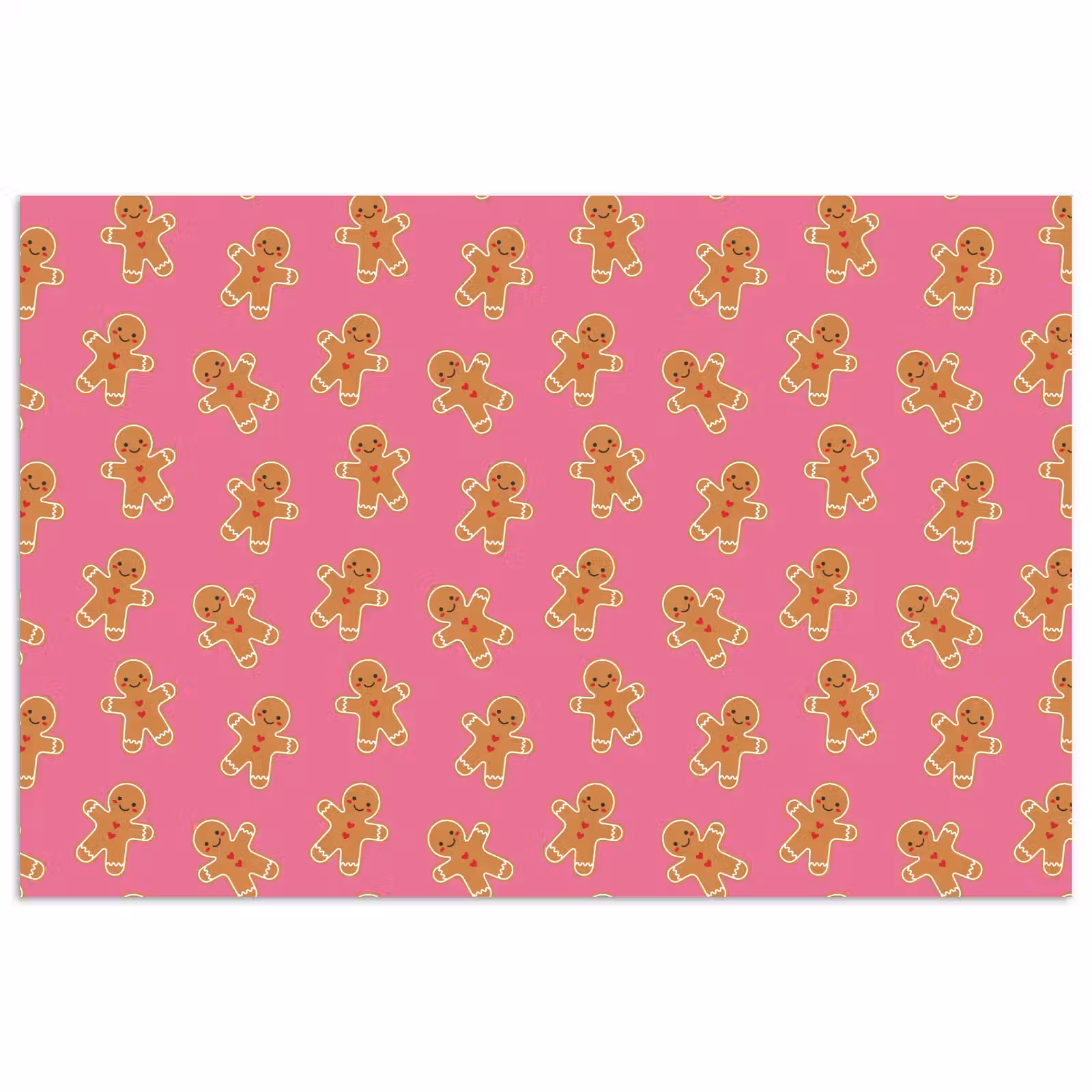 Poster - Lebkuchen – Rosa – Braun – Weihnachten — 1