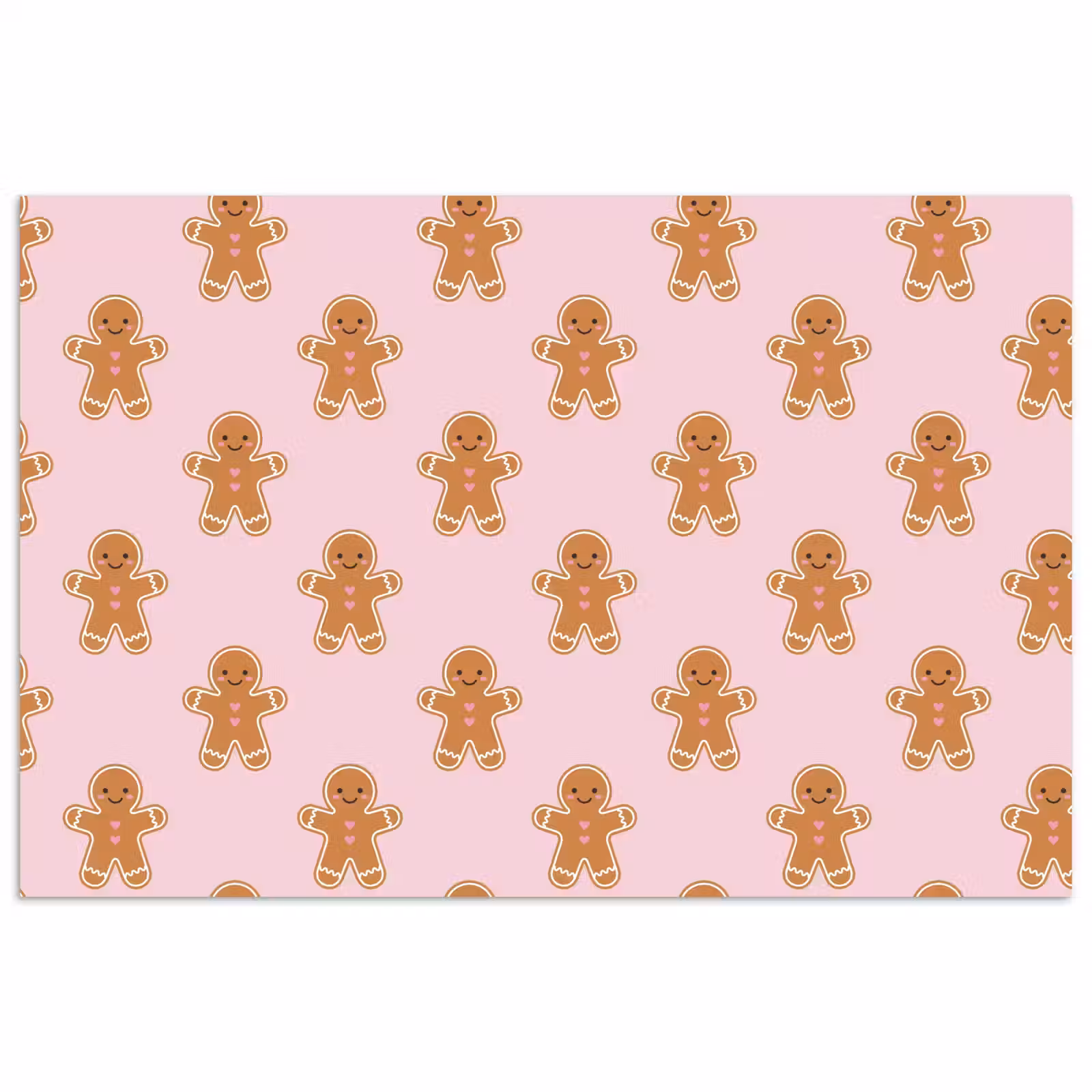 Poster - Lebkuchen – Weihnachten – Rosa — 1