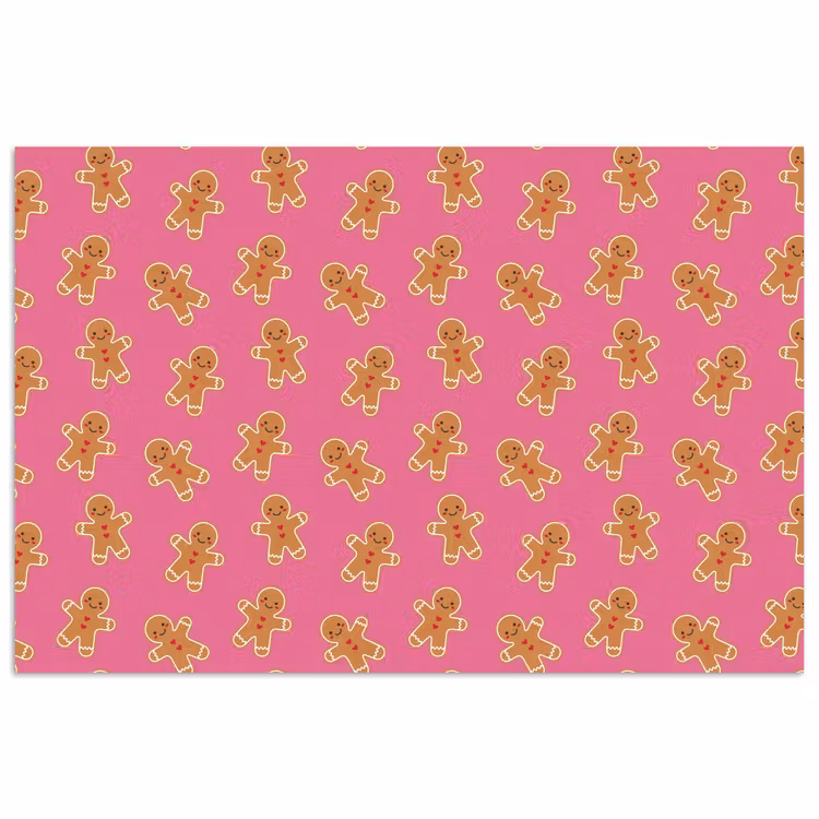 Poster - Lebkuchen – Rosa – Braun – Weihnachten — 1